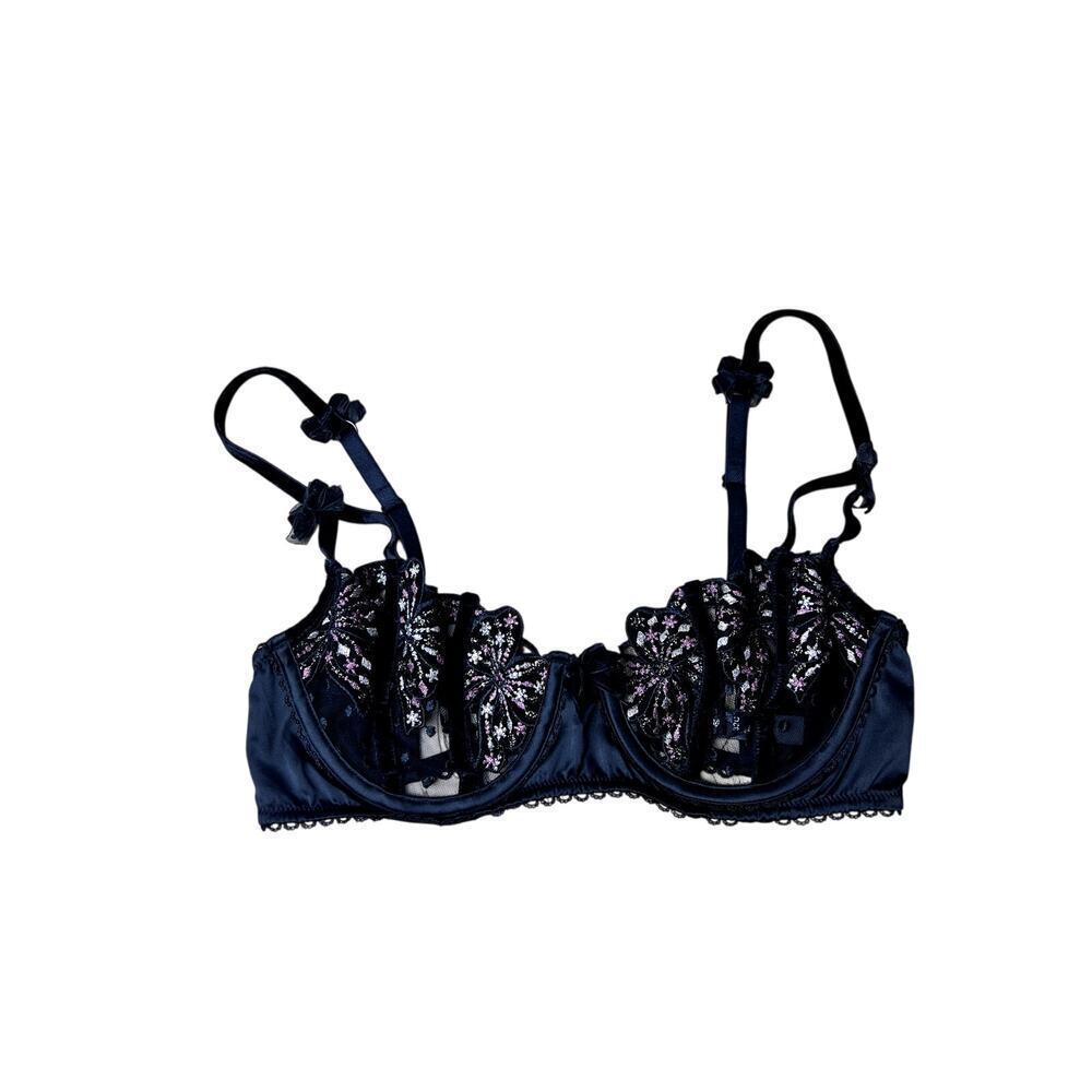 For Love & Lemons Caprice Underwire Embroidery Lace Bra